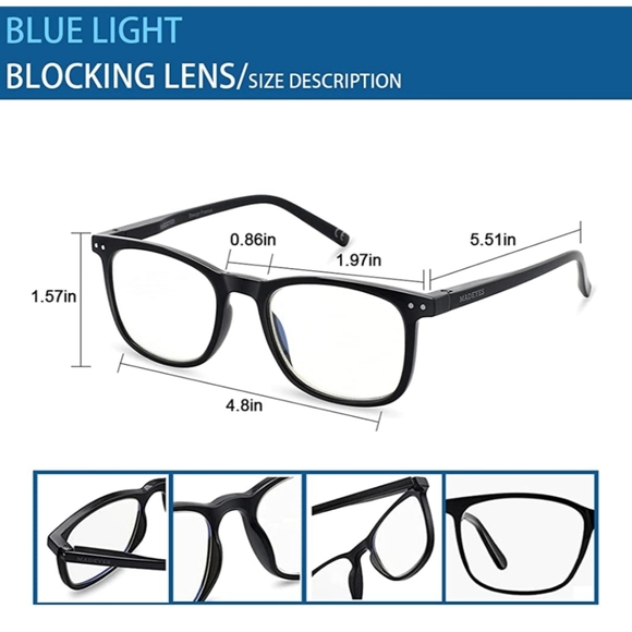 Blue Light Blocking Glasses - Picture 2 of 3